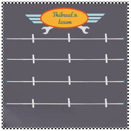 Cadre famille route 66