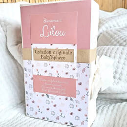 Coffret naissance personnalisé bohème terracotta – Cadeau original pour bébé fille 🎀