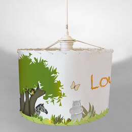 Plafonnier personnalisable de la déco safari