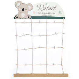 Pêle-mêle artisanal et son adorable koala - A monter vous même (DIY)