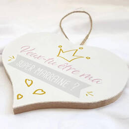 Petit coeur pour te demander d'être marraine ou parrain