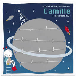 Cadre famille planète B52-10