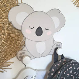 Portemanteau enfant personnalisé – Thème Koala