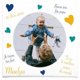 Cadre photo original pour souhaiter une belle fête des pères