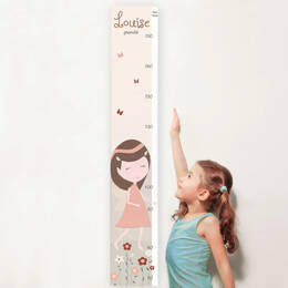 Toises bois et toile personnalisées - 6 modèles pour fille et garçon