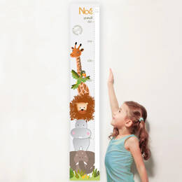 Toises bois et toile personnalisées - 6 modèles pour fille et garçon