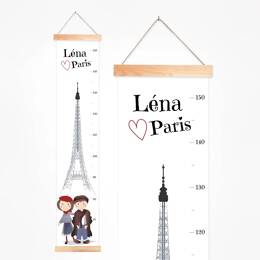 Toise sur le thème de Paris où l'art de grandir à la française