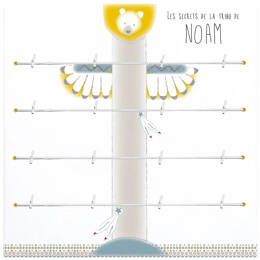 Pêle-mêle totem du village de la tribu des Cheyennes