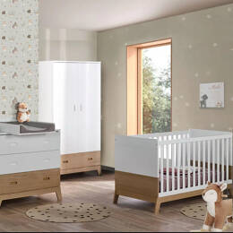 Mobilier de chambre de bébé complet NORVEGE