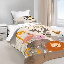 Housse de couette des animaux de l’Arche de Noé