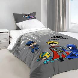 Housse de couette personnalisable des super héros