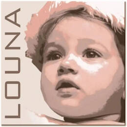 Toile pop-Art pastel 1 photo