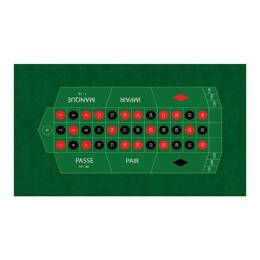 Tapis Roulette - Coeur de Pique Excellence - Vert 130 X 80 cm