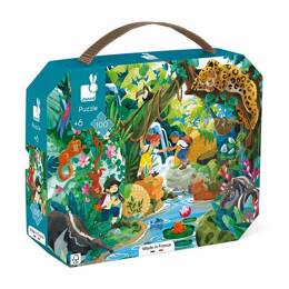 Puzzle À la découverte d'un temple Incas 100 pcs - Janod