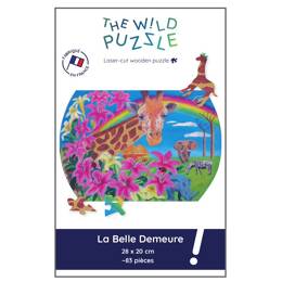La Belle Demeure, girafe - Puzzle bois 83 pcs