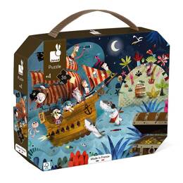Puzzle La Chasse au Trésor 36 pcs - Janod