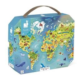 Puzzle Monde - 100 pcs