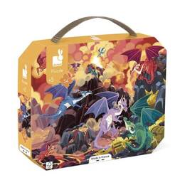 Puzzle Terre de Dragons - 54 pcs - Janod