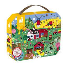 Puzzle d'observation La Ferme 24 pcs - Janod