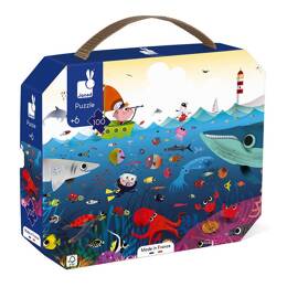 Puzzle Le monde Sous-Marin 100 pcs - Janod