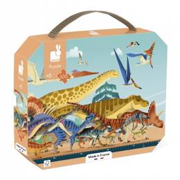 Puzzle panoramique Dino 100 pcs - Janod