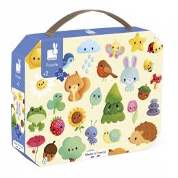 Puzzle Imagier de la nature 20 pcs - Janod
