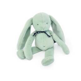 Peluche Méloé : Le Lapin Vert Sauge 37 cm - Maïlou Tradition
