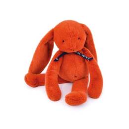 Peluche Méloé : Le Lapin Potiron 37 cm - Maïlou Tradition