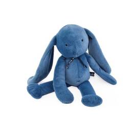 Peluche Méloé : Le Lapin Bleu Intense 56 cm - Maïlou Tradition
