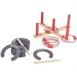 Jeux de lancer : Anneaux + Fer à cheval - JeuJura