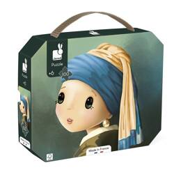 Puzzle 100 pcs Inspiré de Vermeer - Janod
