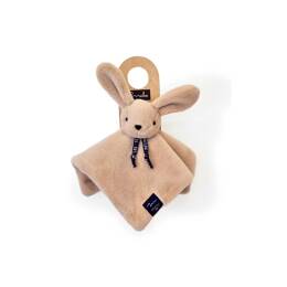 Doudou plat Dorlotin Lapin Ivoire - Maïlou Tradition