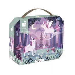 Puzzle 54 pcs Licornes - Janod