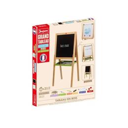 Grand Tableau multifonctions en bois avec fonction Dessin - Jeujura