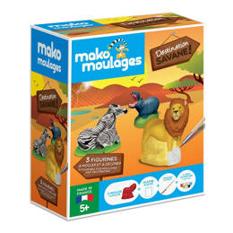 Coffret 3 moules Destination savane - Mako moulages