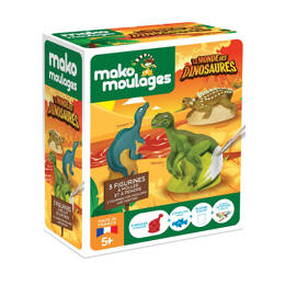 Coffret 3 moules Le monde des Dinosaures - Mako moulages