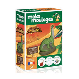 Kit 1 figurine Le Monde des Dinosaures Diplodocus - Mako Moulages