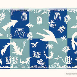 Planche Matisse - Polynésie - la mer