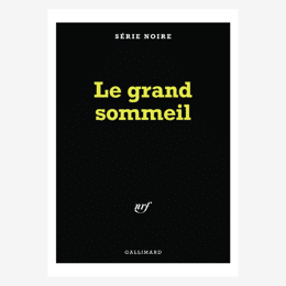 Affiche «Série noire - Le grand sommeil» - 30 x 40 cm