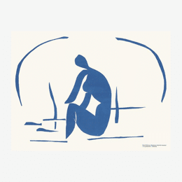 Affiche «Matisse - Baigneuse dans les roseaux» - 30 x 40 cm