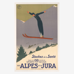 Affiche «L'échappée» - 65 x 100 cm