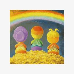 Affiche «Drôles de Petites Bêtes - Ariel 2» - 40 x 40 cm