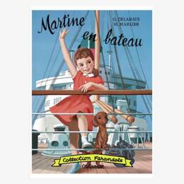 Affiche «Martine en bateau» - 30 x 40 cm
