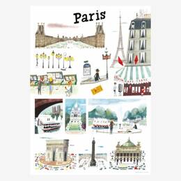Affiche «Sasek - Paris» - 50 x 70 cm