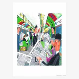 Affiche «Sasek - The Tube» - 30 x 40 cm