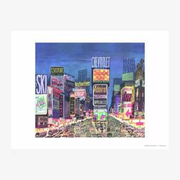 Affiche «Sasek - Time Square» - 30 x 40 cm