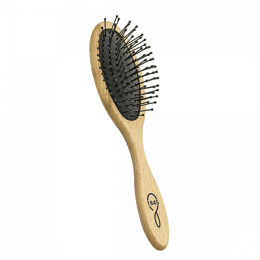 Brosse Démêlage & Volume petit modèle - Hêtre rouge et caoutchouc nat
