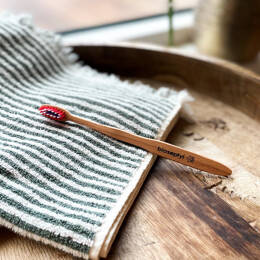 Brosse à dents en bois Dubois – Édition Bleu Blanc Rouge