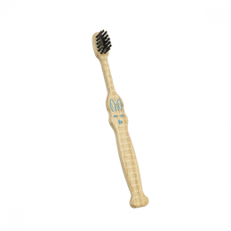 Brosse à dents en bois enfant 3-6 ans "Le P'tit Dubois"