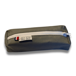 Petite Trousse Gris - blanc